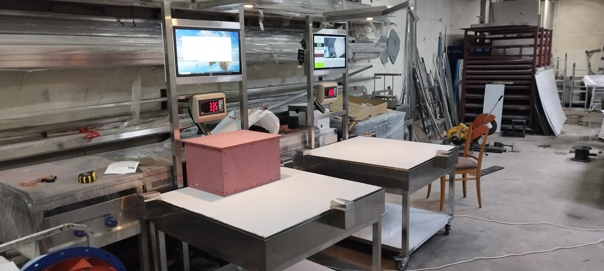 Two Hybrid DWS machines assembled in the RENA workshop in the UAE